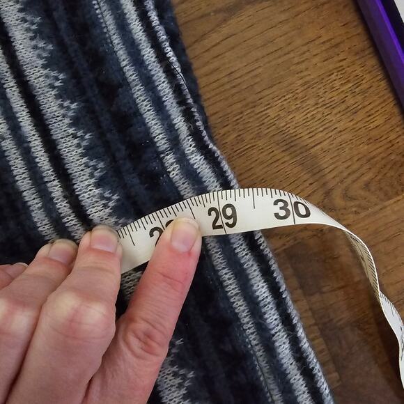 Vintage Denim Express Pullover-Blue/White-Men's 2X‎ - Picture 6 of 6